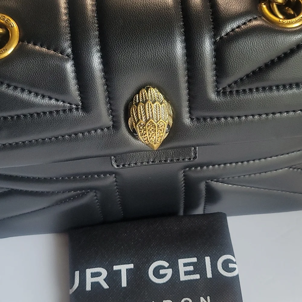 - KURT GEIGER Kensington Large Leather Bag KURT GEIGER LONDON - Picture 16 of 16